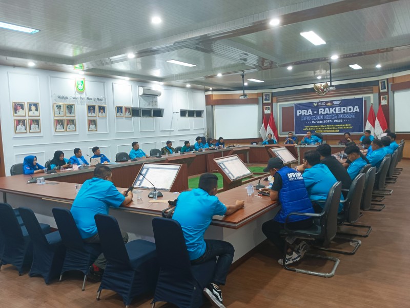 Pra Rakerda KNPI Dumai Fokus Sempurnakan Agenda Kerja Jelang Rakerda Resmi