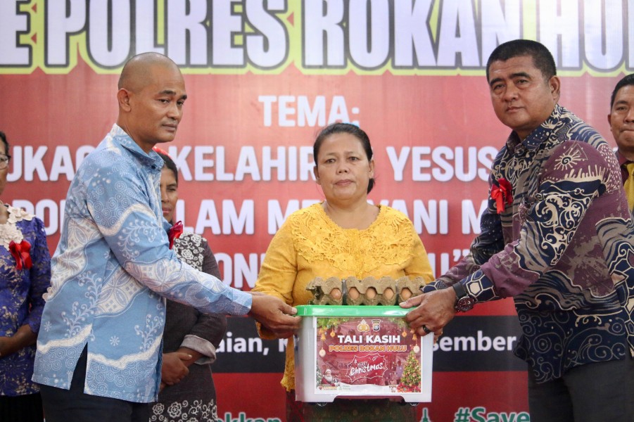 Polres Rohul Gelar Natal Oikumene 2025, 