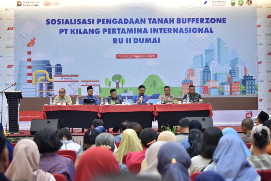 Wujudkan Percepatan Perluasan Bufferzone, PT KPI Unit Dumai dan Pemerintah Provinsi Riau Gelar Sosialisasi Pengadaan Tanah Bufferzone untuk Dukung Operasional yang Aman dan Berkelanjutan