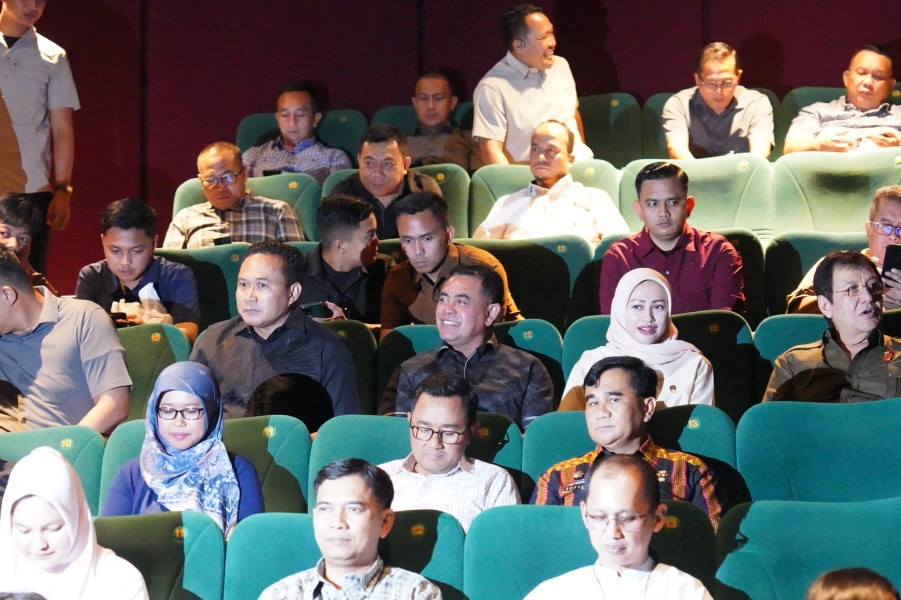 Kapolda Sumut Nobar Film “Believe” Bersama Pangdam I/BB dan Gubernur Sumut : Apresiasi Karya Anak Bangsa Sarat Patriotisme