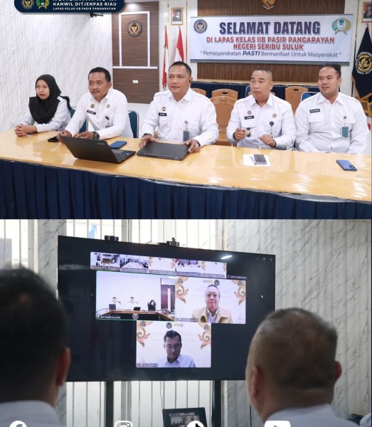 Kegiatan Sosialisasi Beasiswa LPDP Diikuti Lapas Kelas IIB Pasir Pengaraian