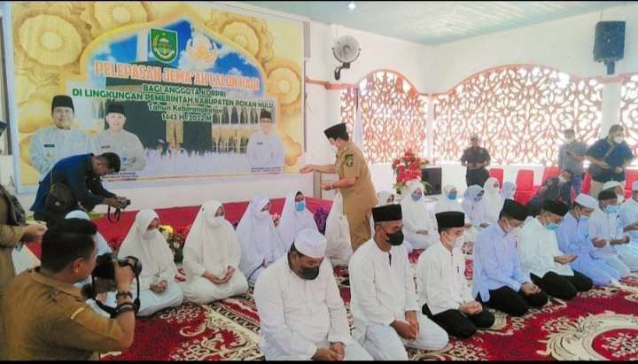 Pelepasan 26 JCH Kopri Ditandai Dengan Tradisi Budaya Melayu.