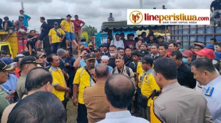 Aksi Unjuk Rasa KS Bara Menunggu Jawaban Dari Gubernur Jambi Alharis Secara Tertulis