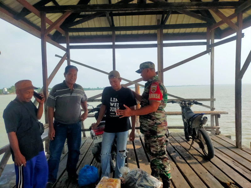 Personel Koramil 06/Merbau Perkuat Pemahaman Pancasila di Teluk Belitung