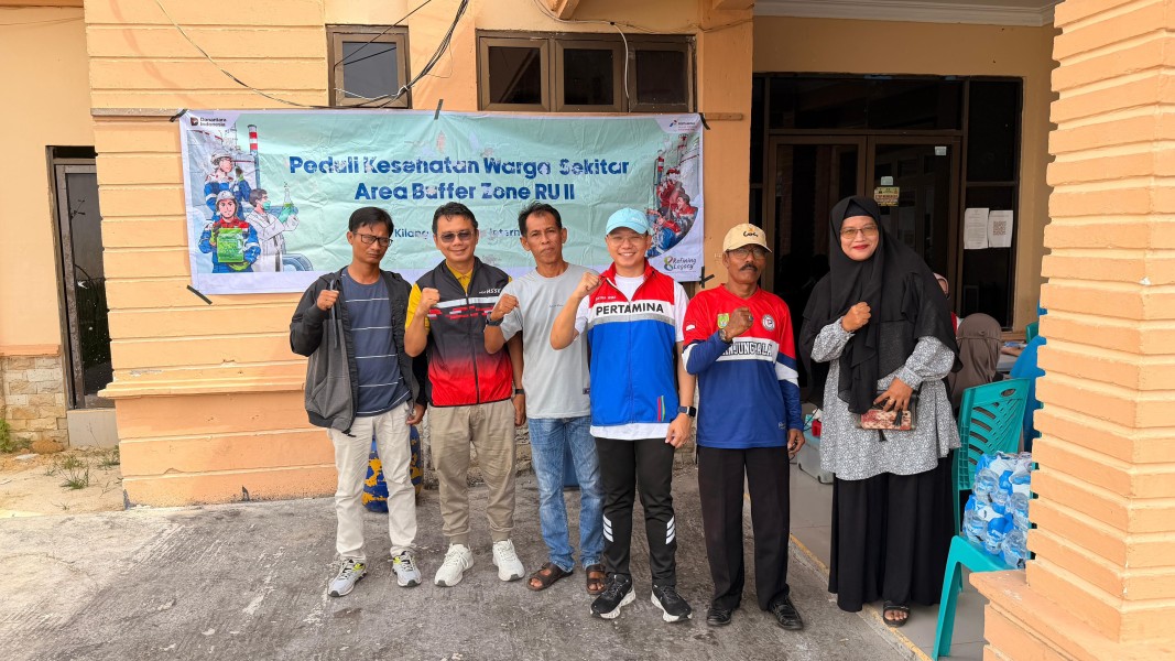 Kilang Pertamina Dumai Kembali Buka Layanan Kesehatan Gratis untuk Masyarakat Sekitar