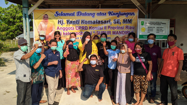 HJ Yanti Komalasari Anggota DPRD Provinsi Riau Gencar Turun Lapangan Demi Mendengar Langsung Aspirasi Warga