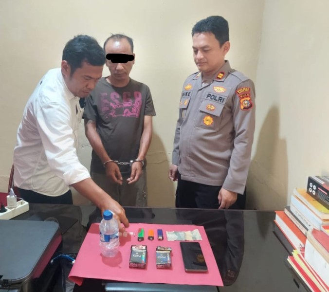 Polsek Tandun Berantas Residivis, Mantan Perampok, Pecandu Sabu dan Berhasil Ditangkap