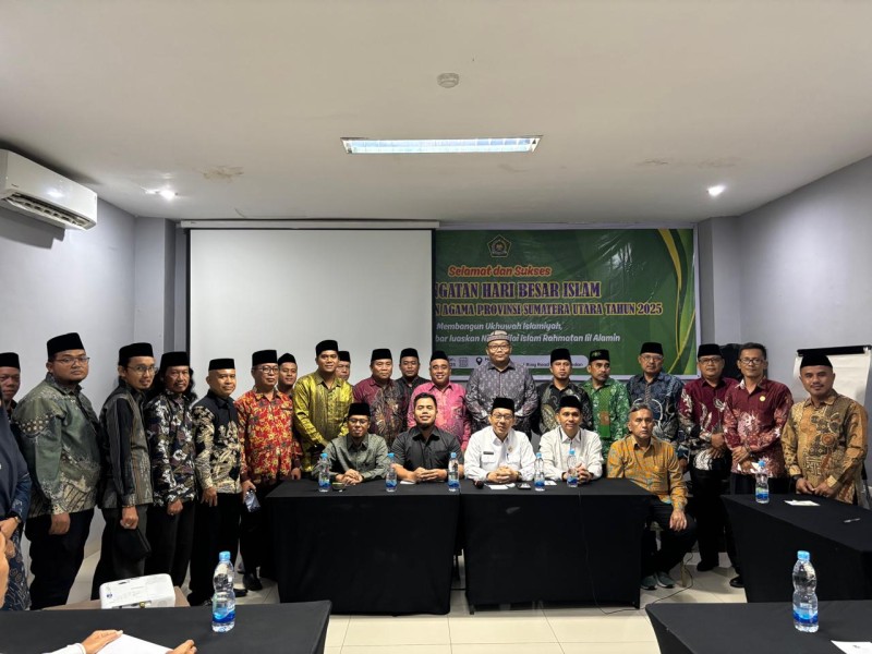 Cegah Radikalisme, Densus 88 AT dan Kemenag Sumut Ajak Tokoh Agama Jadi Pelopor Moderasi Beragama