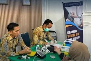 Lapas Pasir Pangaraian Gelar Bakti Sosial Pemeriksaan Kesehatan Gratis