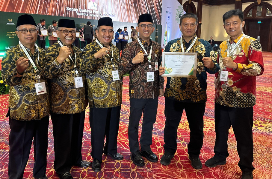 BAZNAS Kabupaten Banyumas Raih Baznas Awards 2024 Dalam Kategori Perencanaan Terbaik