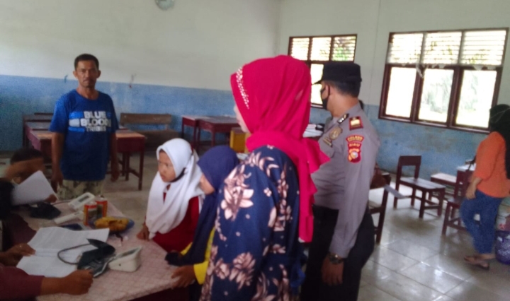 Vaksin Terhadap Anak SD usia 6-11 tahun Berjalan Lancar