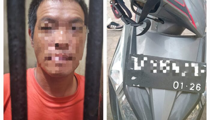 Jatuh Saat Kabur, Pelaku Curanmor Di Klinik Kecantikan Disergap Polisi