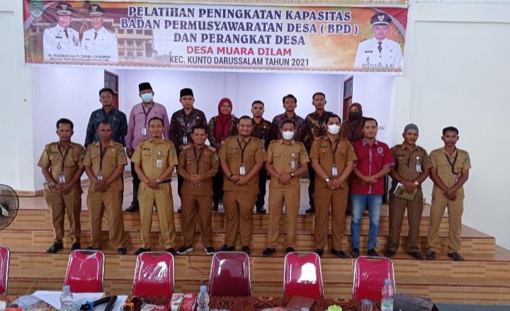 Demi Peningkatan Kinerja, Pemdes Muara Dilam Gelar Bimtek Peningkatan Kapasitas BPD Dan Perangkat Desa